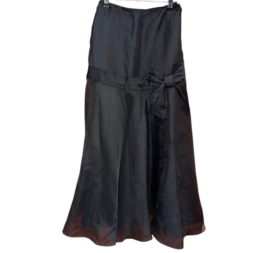 Vintage J.S. Edward Midi Skirt Coquette Whimsigoth Dark Romance Feminine Goth